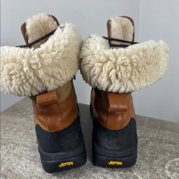 Ugg Winter Snow Butte Boots Worchester Men Size 7 Women Size 8.5 Lined - Picture 6 of 10